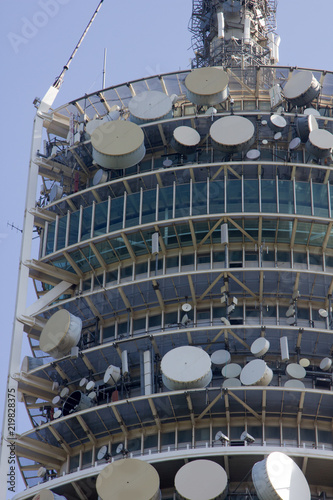 Telecommunication tower in European Union photo