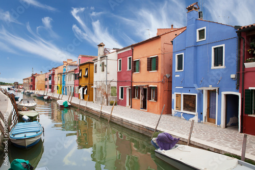 Colorful houses of Burano