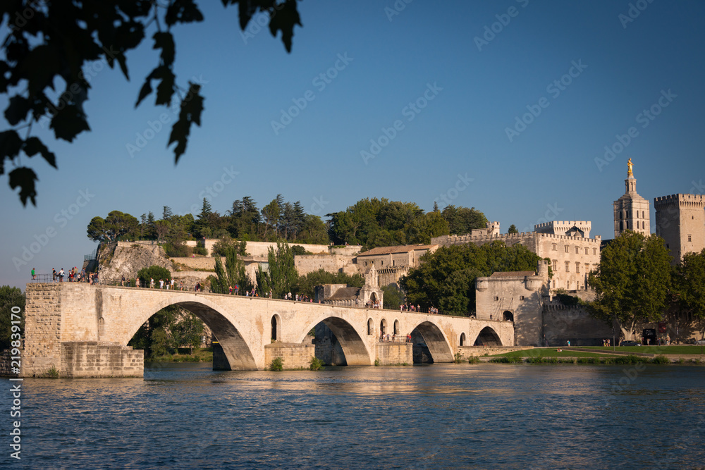 Saint Bénezet bridge, Avignon refered to in the song, 