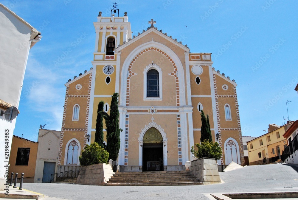 Santa Catalina Mártir Church in Vilamarxant, Spain