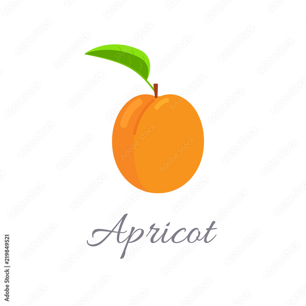 Apricot icon with title