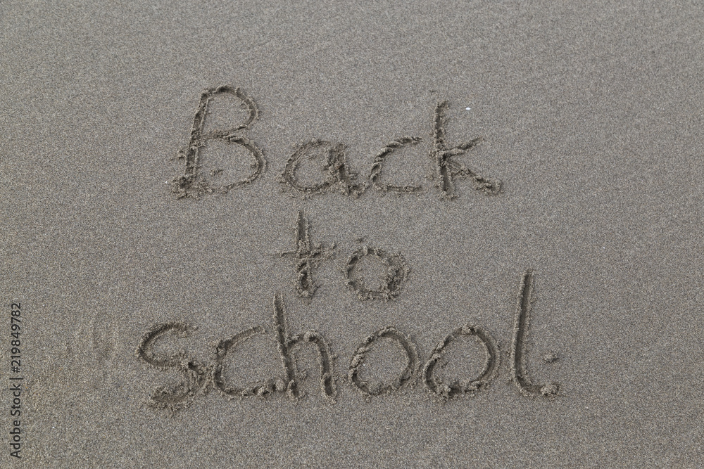 Fototapeta premium Back to school concept. Space for text