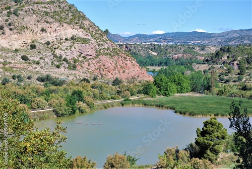 Turia River View From Mountain