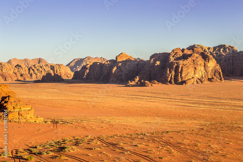 Wadi Rum desert landscape Jordan