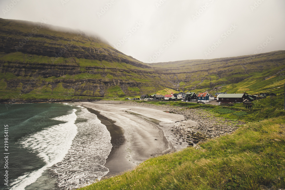 Faroe Islands Village of Tjørnuvík Faroe Islands Village of Tjørnuvík