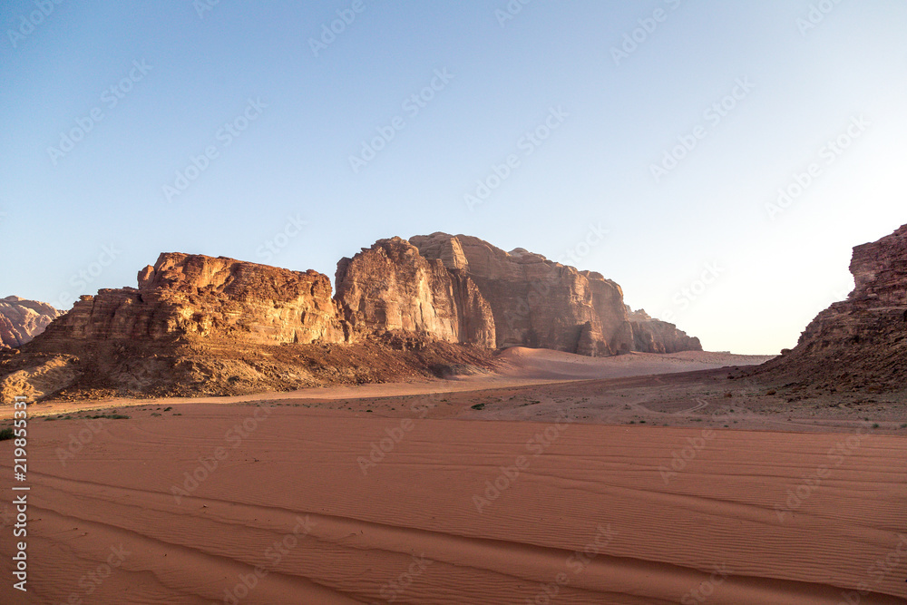 Khazali Canyon, Wadi Rum desert, Jordan