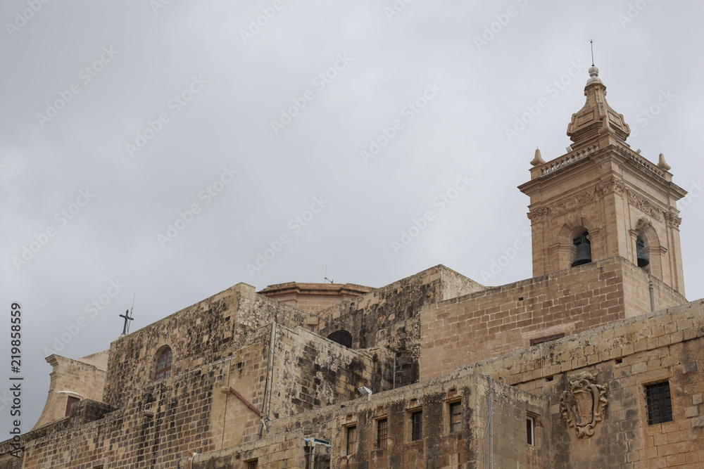 Old part of Victoria on Gozo