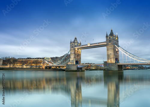 Tower Bridge in London city, UK