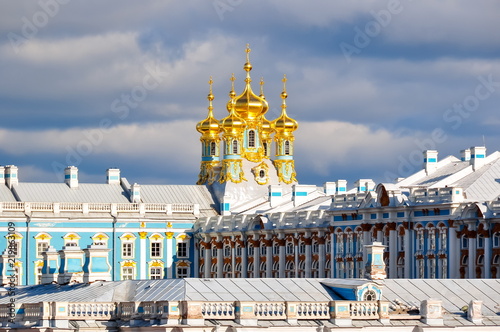 Catherine palace dome, St. Petersburg, Russia