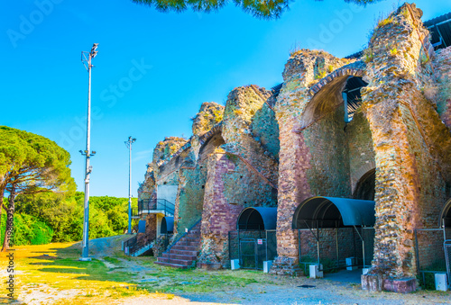 Roman amphitheater in Frejus, France