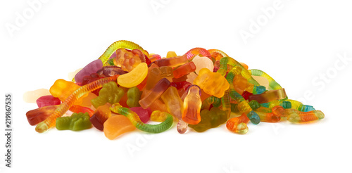 neon gummy candies