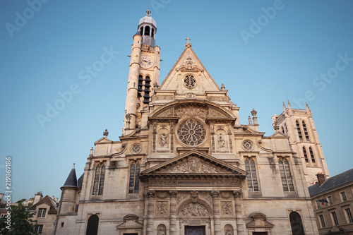 Church Saint-Etienne-du-Mont in Paris