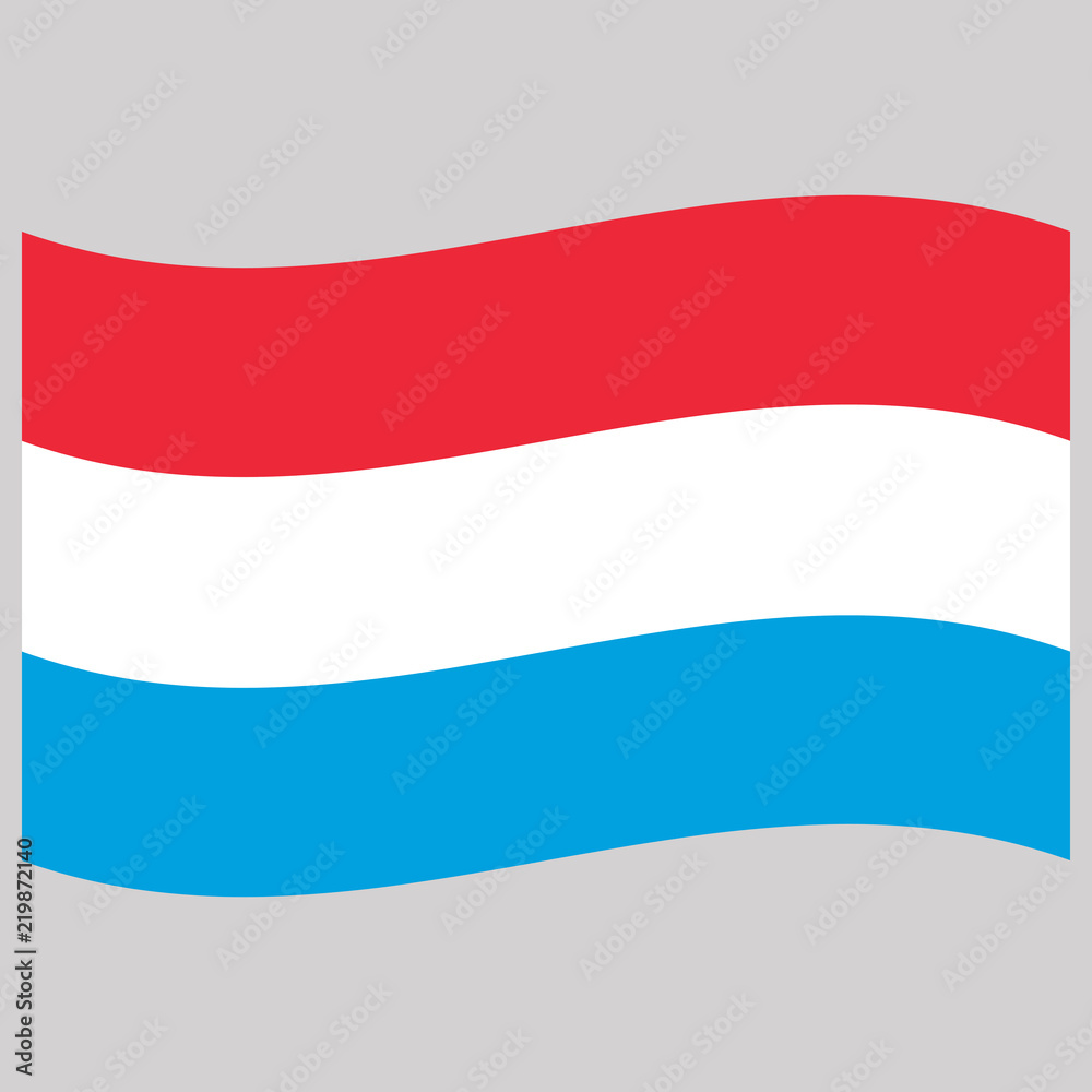 luxemburg flag on gray background vector illustration luxemburg flag on gray background vector illustration