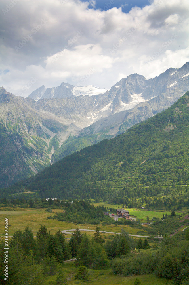 Obraz premium Passo del Tonale