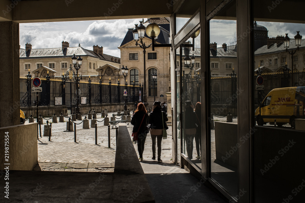 Fototapeta premium Parisian Reflection