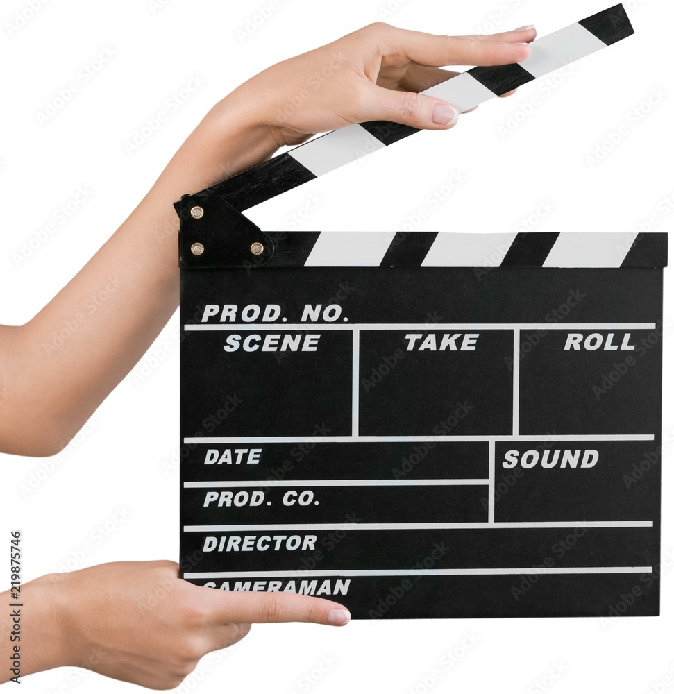 Fototapeta premium Movie Clapper