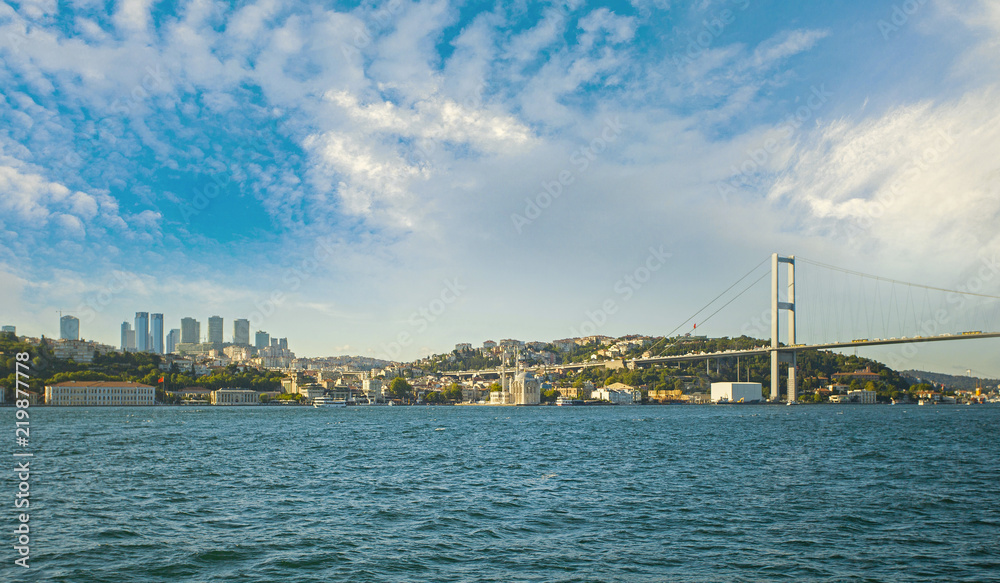 Istanbul view from the sea