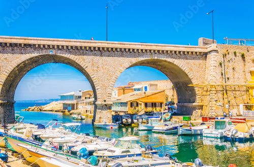 Vallon des Auffes port in Marseille, France