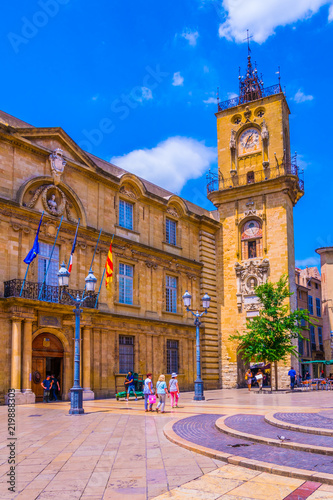 Town hall at Aix-en-Provence, France