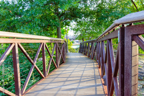 Philadelphia city skyline at sunset across Schuylkill river