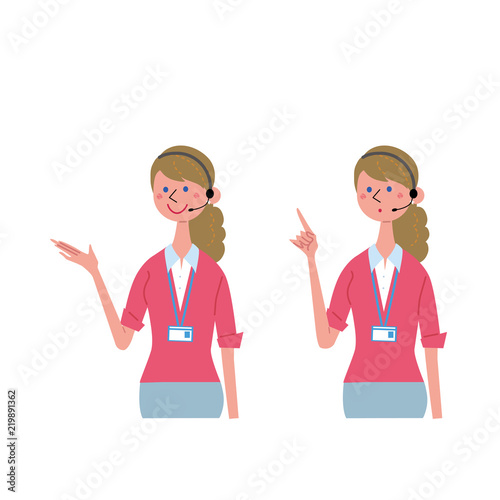 外国人 教師 講師 イラスト セット Stock Vector Adobe Stock