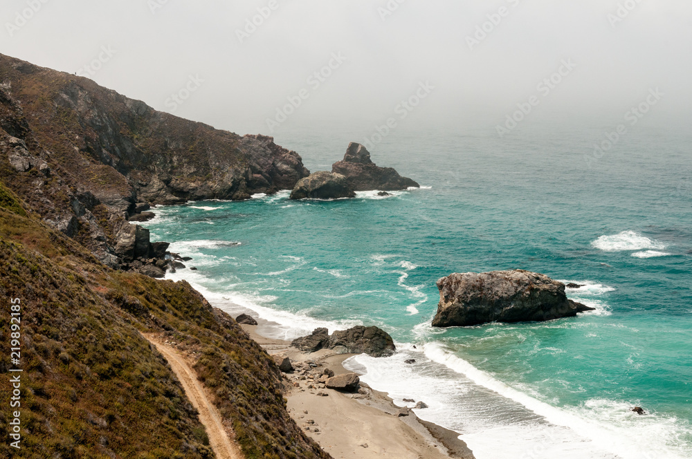 Rocky Calfornia Coastline