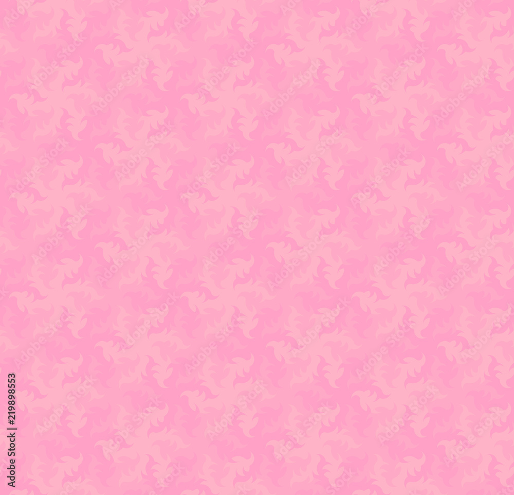 Summer background from pink flowers. Seamless pattern.