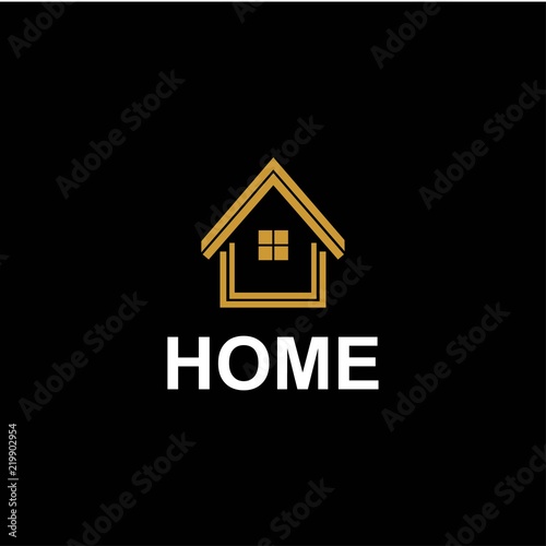 home icon logo design