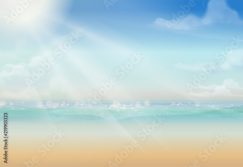 Attractive summer resort