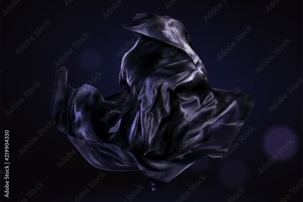 Naklejka premium Dark purple satin