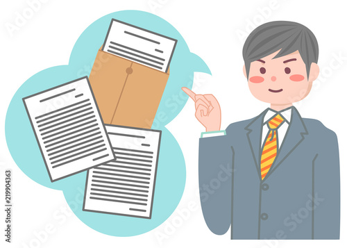 見積り書　男性