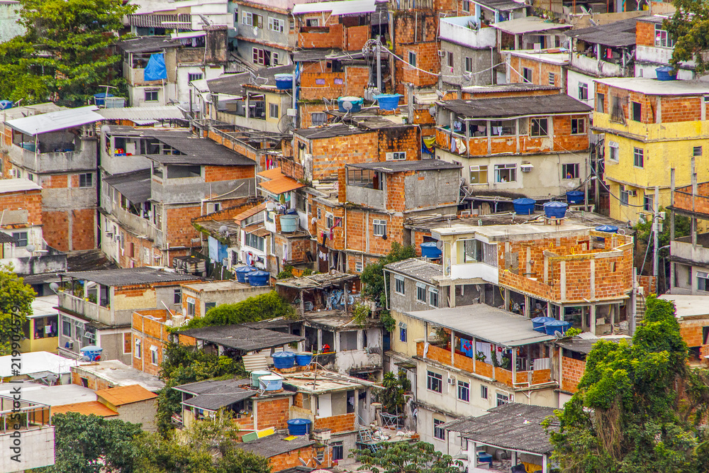 slum in Copacabana Babylon