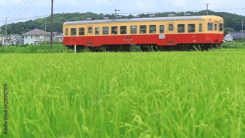 日本の田舎風景。