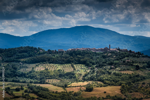 Radicondoli, Grosseto, Tuscany - panoramic view