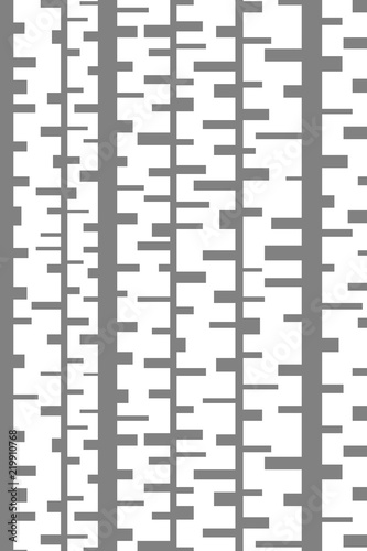 Abstract minimal shapes background with rectangles. Seamless pattern. Vector.