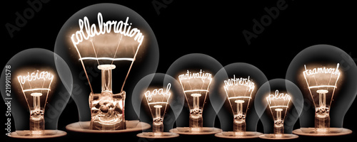 Light Bulbs Concept photo