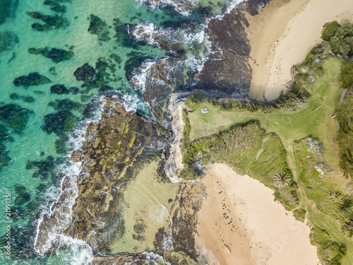 Bells Point Austinmer Australia aerial views photo