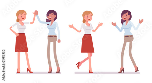 Women friendly greeting