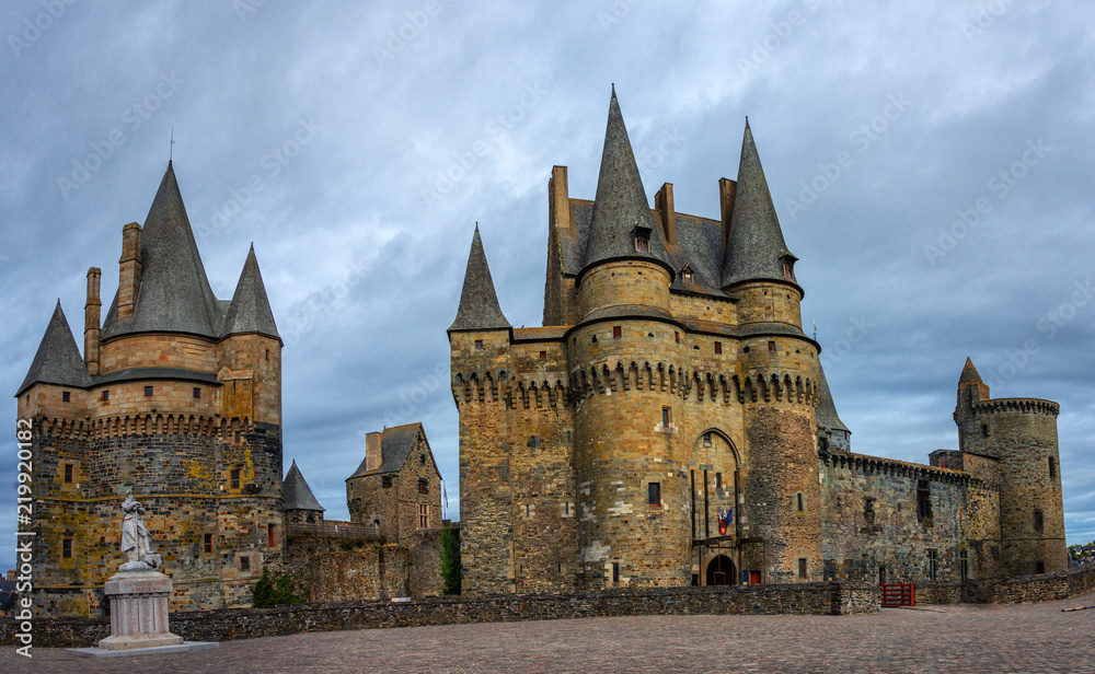 Mittelalterliche Burg in Vitré (Ille-et-Vilaine)