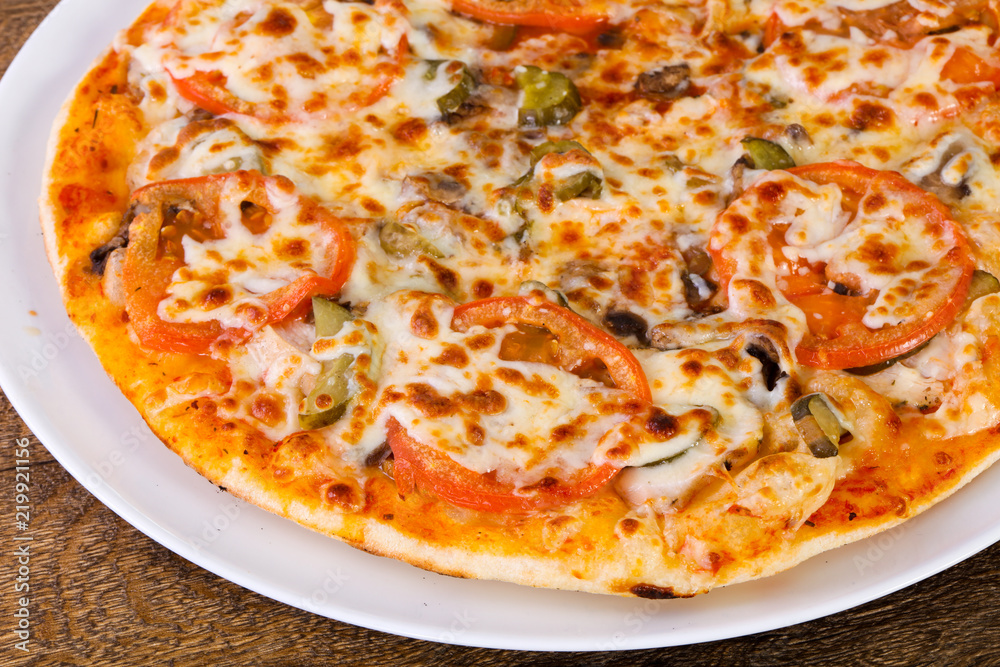 Pizza with meat Pizza with meat