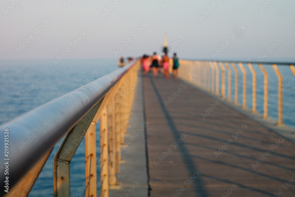 Obraz premium Dock in summer