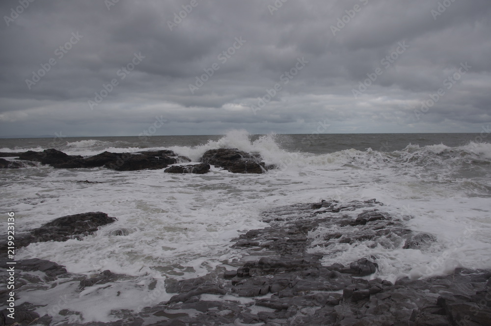 Ogmore by sea beach