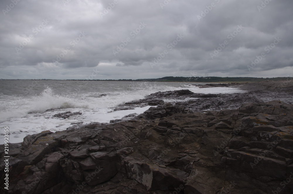 Ogmore by sea beach