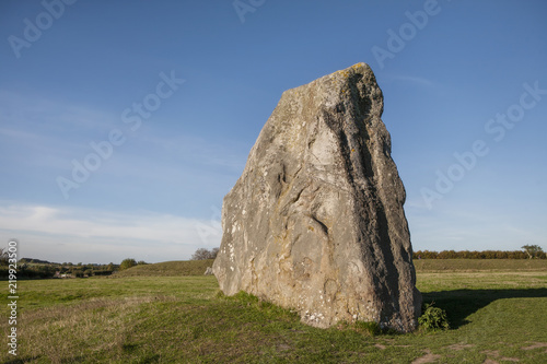 Avebury standing stone at Avebury, Wiltshire