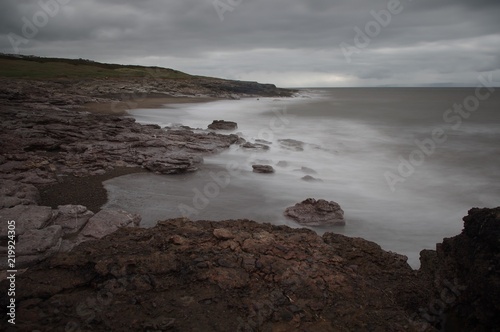 Ogmore by sea beach