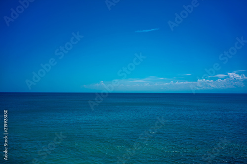 full frame ocean view with calm water structure