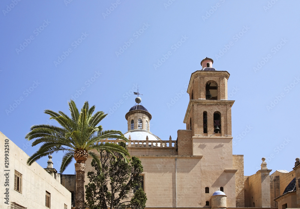 Concatedral de Sant Nicolas de Bari in Alicante. Spain