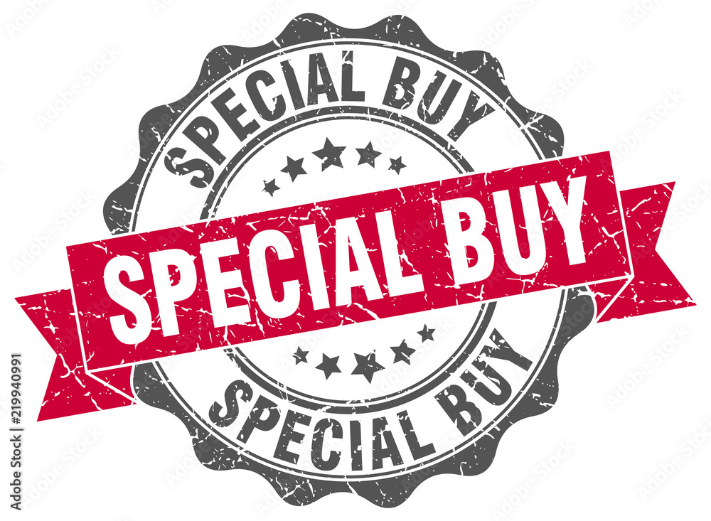 Obraz premium special buy stamp. sign. seal