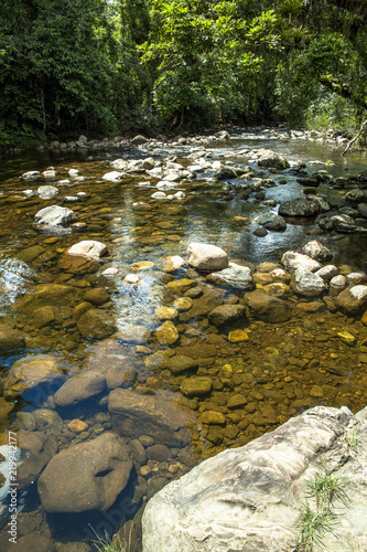 River Stone in Itariri, Sao Paulo state, Brazil