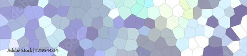 Blue and grey Little hexagon in banner shape background illustration.